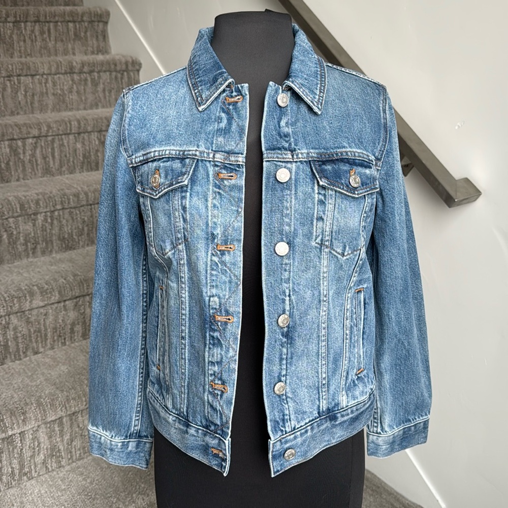 NWT Madewell Denim Jacket SZ M